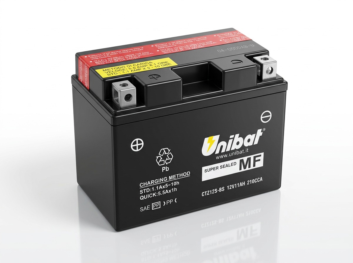 unibat-ctz12s-bs-12v-11ah-agm UNIBAT CTZ12S-BS 12V 11Ah AGM moto akumulator