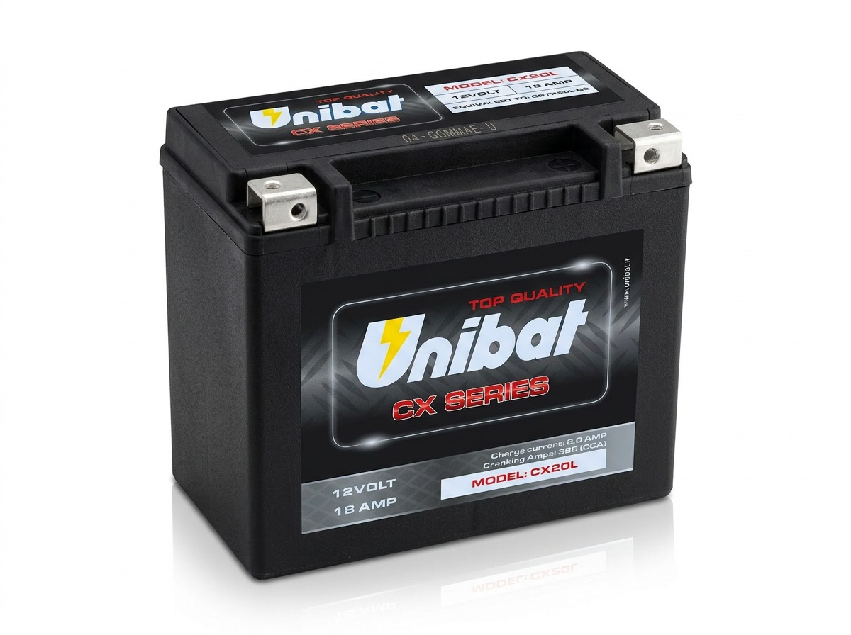 unibat-cx20l-12v-18ah-agm UNIBAT CX20L 12V 18Ah AGM moto akumulator