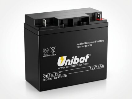 UNIBAT VRLA AGM 12V 18Ah stacionarna baterija