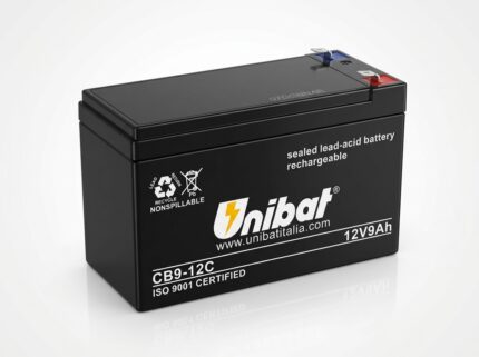 UNIBAT VRLA AGM 12V 9Ah stacionarna baterija