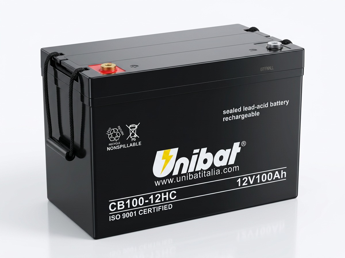 unibat-vrla-agm-12v-100ah UNIBAT VRLA AGM 12V 100Ah stacionarna baterija